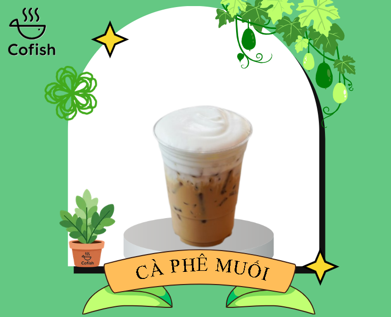 Cà Phê Muối hãng cofish